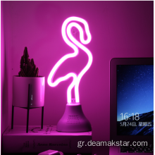 USB Powered Bluetooth ηχείο Neon Sign Light